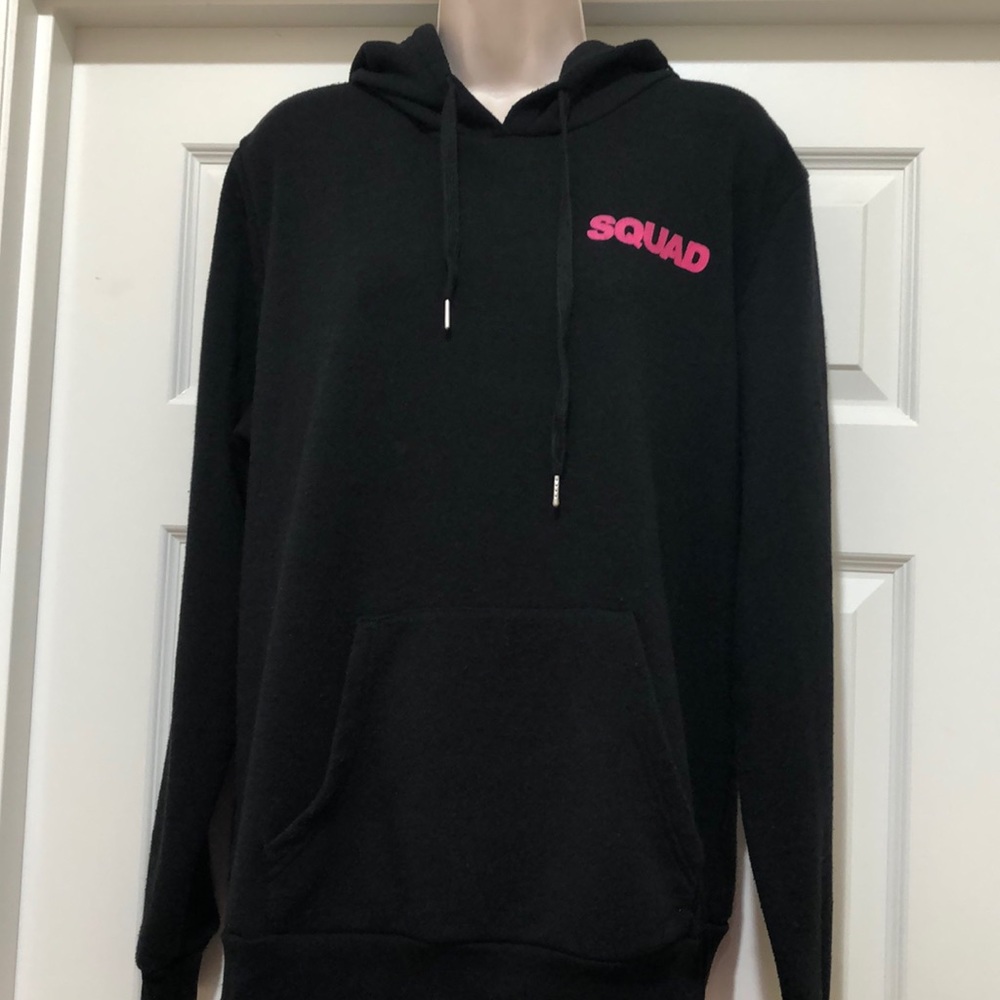 Justify Black Hoodie Size L